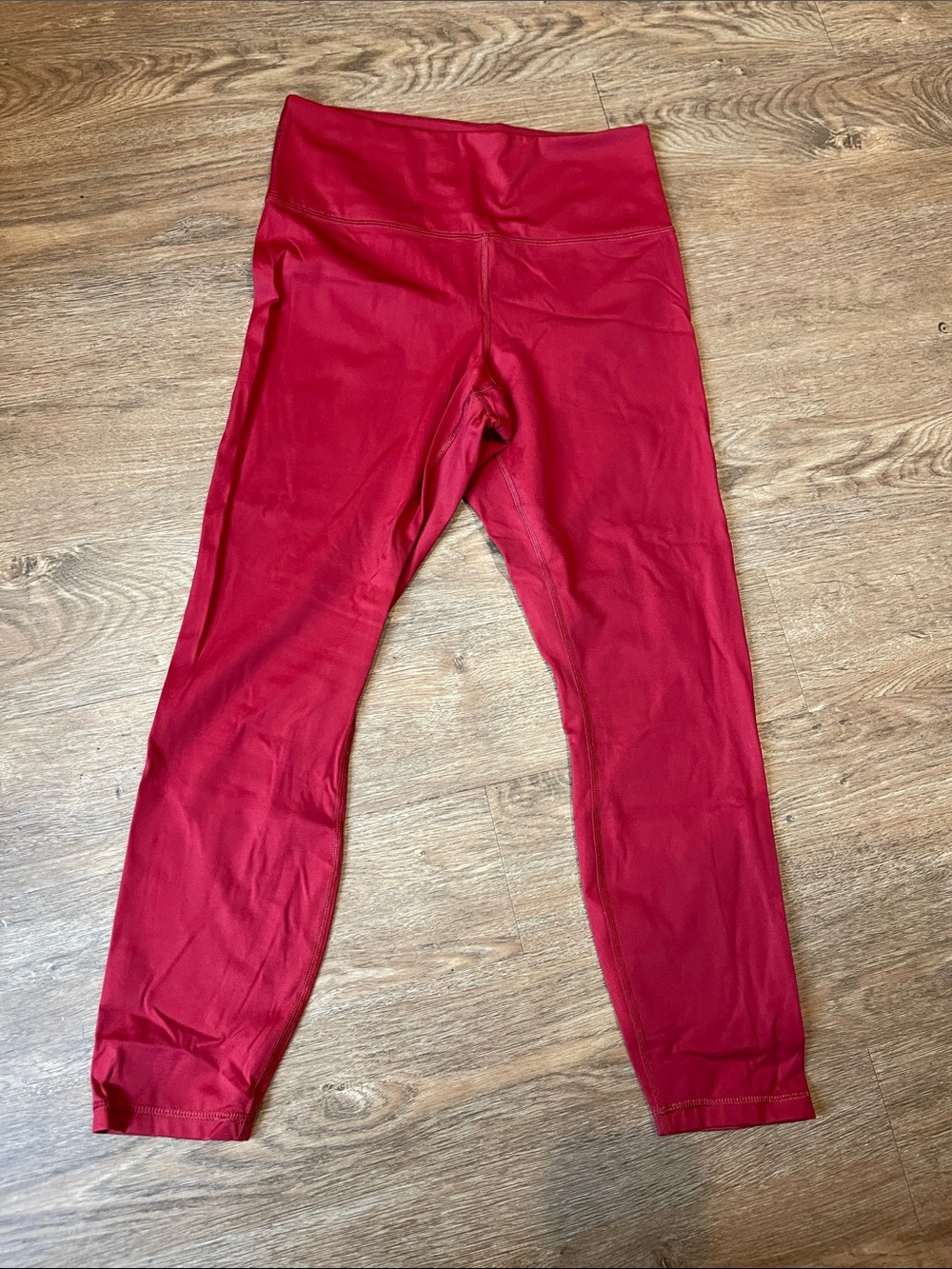 Banana Republic Legging Activewear Red Mid Calf Joggers